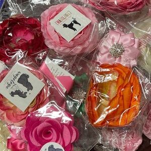 Elegant Floral Dog Collar Accessories 18